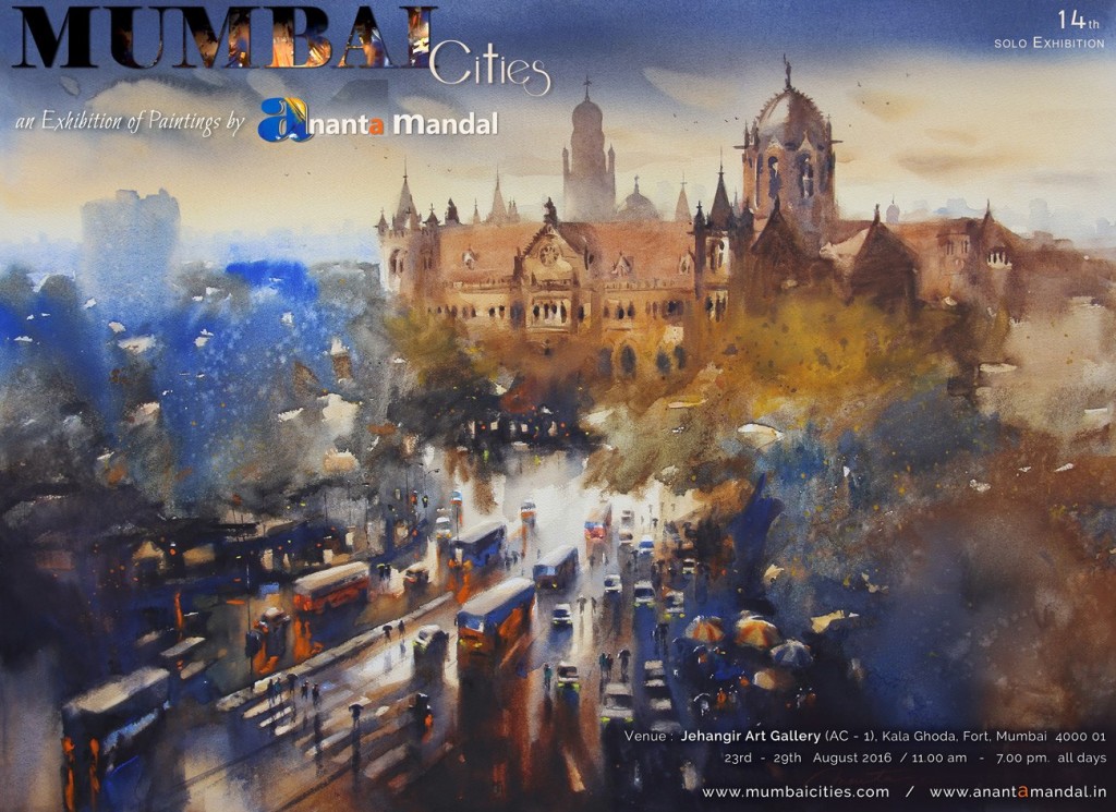 Jehangir Art Gallery, 14th Solo Exhibition in Mumbai - Ananta Mandal ...