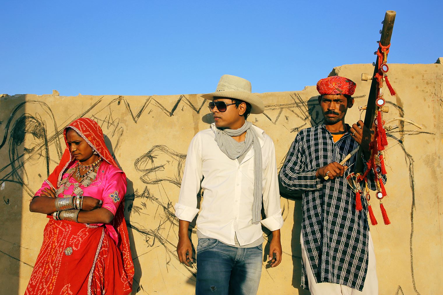 ananta-mandal-during-video-making-Jaisalmer-Rajasthan