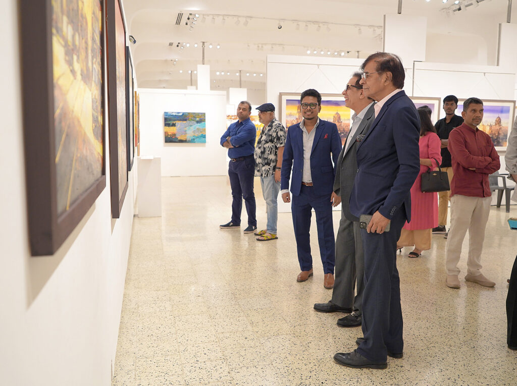 The opening of my solo exhibition at Jehangir Art Gallery, Mumbai ...