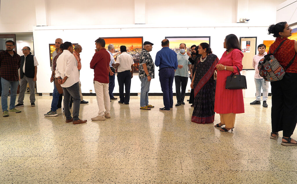 The opening of my solo exhibition at Jehangir Art Gallery, Mumbai ...