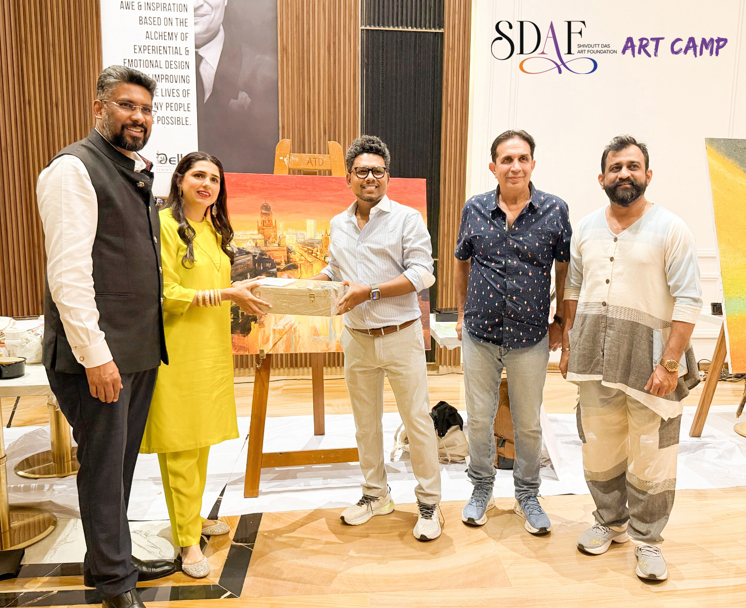 Ananta-Mandal-Parvez-Damania-Sonam-Shivdutt-Das-Art-Foundation-SDAF-Art-Camp-Della-Resorts-indian-art