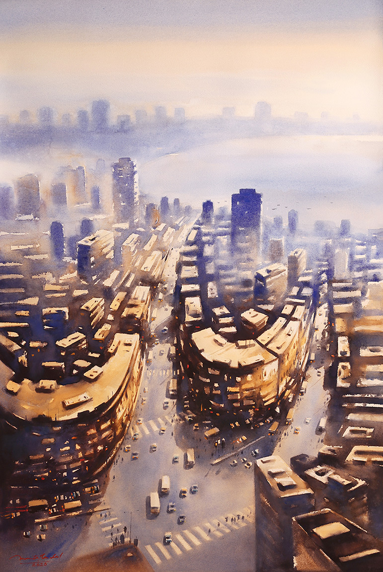 Mumbai Painting | Online art gallery | AnantaMandal.com