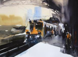 Mumbai-Railway-painting