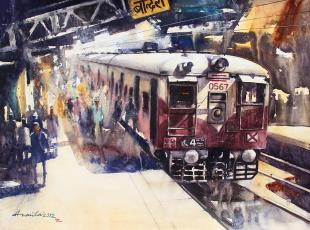mumbai-painting-by-ananta-mandal