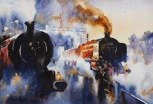 railway-paintings-by-ananta-mandal