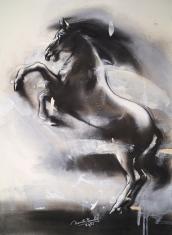 rising-horse-paintings-by-indian-artist-ananta-mandal
